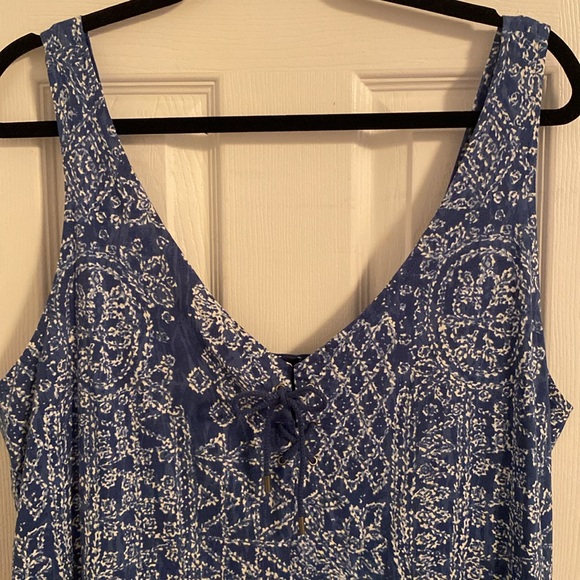 Cotton Maxi Dress-2X - Picture 3 of 9